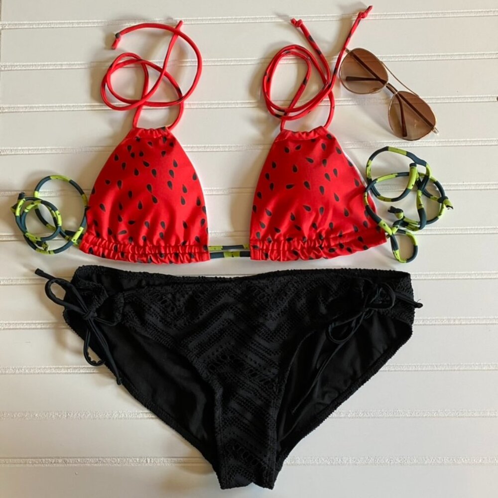 Watermelon Bikini Womens M/L - Picture 1 of 6
